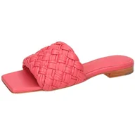 Klapki i japonki damskie - Melvin & Hamilton Klapki damskie Eglantine 1, czerwony, 37 eu - miniaturka - grafika 1