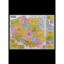 ExpressMap Polska. Ścienna mapa kodów pocztowych 1:685 000 - Atlasy i mapy - miniaturka - grafika 2