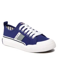 Trampki damskie - Pepe jeans Tenisówki Ottis Combi Boy PBS30526 Navy 595 - miniaturka - grafika 1