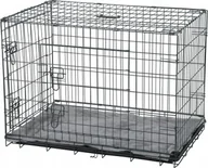 Sprzęt podróżny i transportery dla psów - Zolux ZOLUX NOMAD 2w1 XL - kennelowa klatka z dywanikiem - dla psa 107x71x77cm - miniaturka - grafika 1
