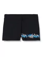 Kąpielówki dla chłopców - Wysokie ciśnienie TB34 CO1 T12A, czarny - miniaturka - grafika 1