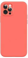 Etui i futerały do telefonów - USAMS ETUI US-BH730 MAGNETIC MAGSAFE LIQUID SILICONE IPHONE 12 / 12 PRO POMARAŃCZOWY - miniaturka - grafika 1