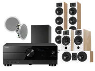 Kino domowe - Yamaha RX-A2A (czarny) + Diva 6 + 3 + 7 (dąb) + RD 260 + Basso 880 - miniaturka - grafika 1