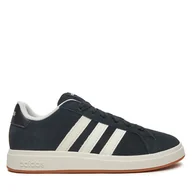 Sneakersy damskie - Sneakersy adidas Grand Court 00s JH6178 Czarny - miniaturka - grafika 1