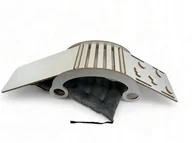 Skoczki dla dzieci - Deska do balansowania + Poduszka Grafit + Ścianka + Zjeżdżalnia/Drabinka - miniaturka - grafika 1