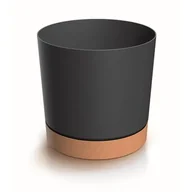 Donice - Doniczka Tubo PM 12,8 cm antracytowy - miniaturka - grafika 1