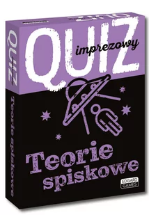 Edgard Quiz imprezowy. Teorie spiskowe - Gry planszowe - miniaturka - grafika 1