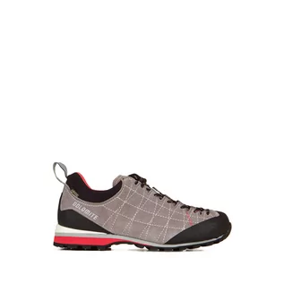 Odzież trekkingowa męska - Buty trekkingowe męskie Dolomite Diagonal GTX Pewter Grey Coral Red - grafika 1