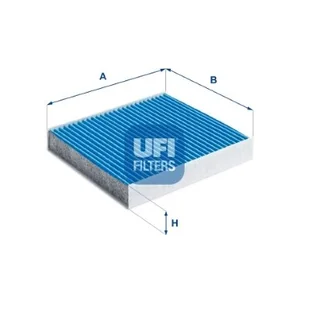Filtr, wentylacja przestrzeni pasażerskiej UFI Filtry 34.244.00 - Filtry kabinowe - miniaturka - grafika 1