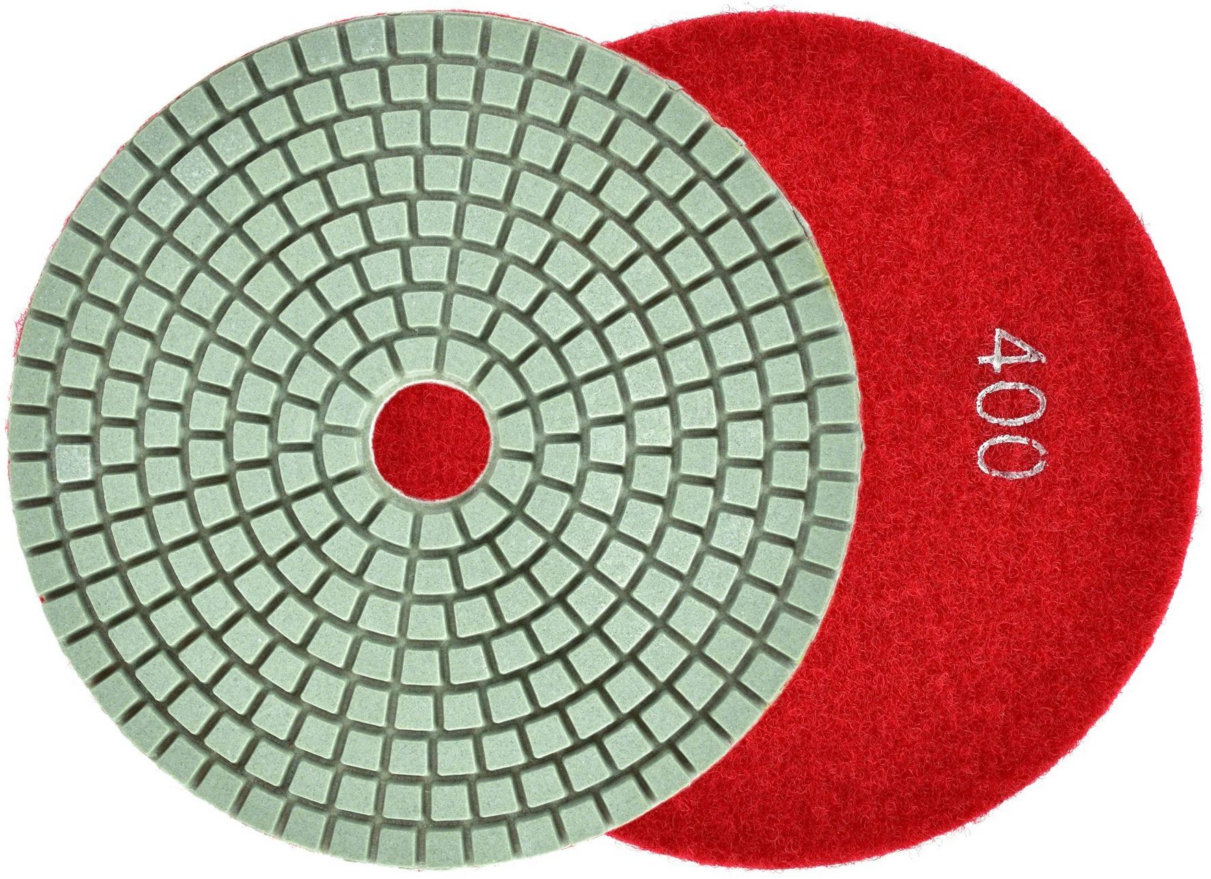 Geko Tarcza polerska do szlifowania gresu na mokro 125mm GR400 5/25/250