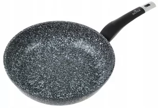 PATELNIA Ceramiczna MARMUROWA 26cm INDUKCJA GAZ 7117 - Patelnie - miniaturka - grafika 1