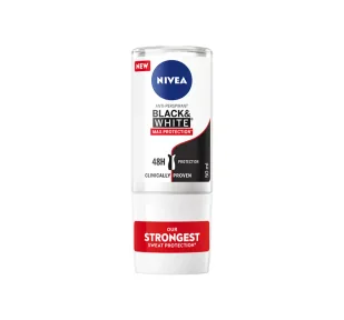Nivea Black&White Max Protection anyperspirant damski w kulce 50.0 ml - Dezodoranty i antyperspiranty dla kobiet - miniaturka - grafika 1