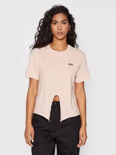 Vans T-Shirt Boyfriend Knot VN0A53Q6 Pomarańczowy Relaxed Fit - Koszulki sportowe damskie - miniaturka - grafika 1