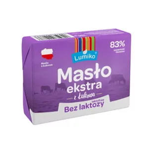 Auchan - Masło ekstra 83% bez laktozy - Masło i margaryna - miniaturka - grafika 1