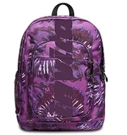 Plecaki - Invicta Plecak JELEK PLAIN LOGO, Fioletowy, Podwójna komora z Wzmocnionym Dnem, 38 LT, Szkoła i Wypoczynek, Fioletowy, Taglia unica, Casual - miniaturka - grafika 1