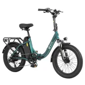 Rowery elektryczne - DYU C9 Folding Electric Bike 250W Motor 48V 15 6Ah Battery 20*3 0 inch Tires 25km/h Max Speed 150km Range Oil Brake Fron - miniaturka - grafika 1