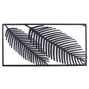 Metalowa dekoracja ścienna Pióra 30 x 60 cm - Obrazy i zdjęcia na płótnie - miniaturka - grafika 1