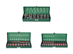 PARKSIDE® Zestaw kluczy nasadowych/nasadek TX/HEX - Zestawy narzędziowe - miniaturka - grafika 1