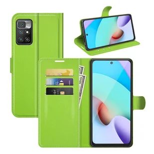 Pokrowiec König Design kompatybilny z etui na telefon komórkowy Xiaomi Redmi 10 ze skóry syntetycznej - Etui na telefon komórkowy zielone - Etui i futerały do telefonów - miniaturka - grafika 1