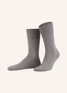 Falke Skarpety Luxury No. 6 grau - Skarpetki damskie - miniaturka - grafika 1