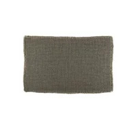 Dywaniki łazienkowe - Dywanik Waffle 50 x 80 cm zielony - miniaturka - grafika 1