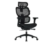 Fotele gamingowe - CANYON Ventra MOCH01 Mesh Czarny - szybka bezpieczna dostawa i możliwość zwrotu do 15 dni - miniaturka - grafika 1