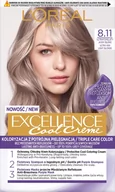 Farby do włosów i szampony koloryzujące - Loreal L'Oreal L'Oreal Cool Creme Farba do włosów 8.11 Ultrapopielaty Jasny Blond - miniaturka - grafika 1