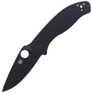 Noże - Spyderco Nóż składany Lightweight Tenacious Black (C122PBBK) C122PBBK - miniaturka - grafika 1