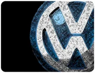 Podkładki pod mysz - PODKŁADKA POD MYSZKĘ VOLKSWAGEN Z IMIENIEM 23x19CM DO LAPTOPA - miniaturka - grafika 1
