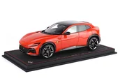 Samochody i pojazdy dla dzieci - Bbr Ferrari Purosangue Panoramic Roof Red 1:18 P18231F - miniaturka - grafika 1