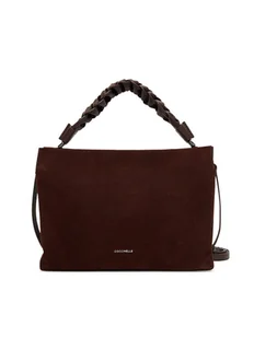 Coccinelle Torebka P6P Boheme Suede Bimaterial E1 P6P 19 02 01 Brązowy - Torebki damskie - miniaturka - grafika 1