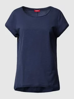 Koszulki i topy damskie - T-shirt z okrągłym dekoltem i krótkim rękawem - grafika 1