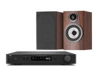 Zestawy stereo - NAD C338 (czarny) + 707 S3 (mokka) - miniaturka - grafika 1