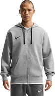 Bluzy męskie - Bluza męska Nike Park 26 Fleece Full-Zip Hoodie szara IB1228 063 2XL - miniaturka - grafika 1