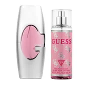 Wody i perfumy damskie - SET GUESS Pink EDP spray 75ml + FRAGRANCE MIST 125ml - miniaturka - grafika 1