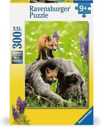 Puzzle 300 Curious Foxes