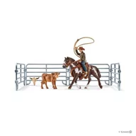 Figurki dla dzieci - Schleich 41418 KOWBOJ ŁAPIĄCY NA LASSO SCH41418 - miniaturka - grafika 1