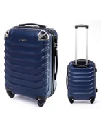 Walizki - Mała walizka podróżna L 730 GRANATOWY - miniaturka - grafika 1