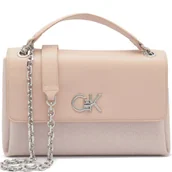 Torebki damskie - Calvin Klein Torebka na ramię Re-lock - miniaturka - grafika 1