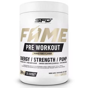 Przedtreningówka pobudzająca FAME Pre Workout 300g Mango - Przedtreningówki - miniaturka - grafika 1