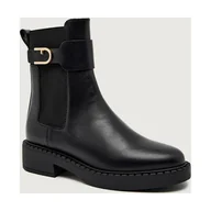 Botki damskie - Furla Skórzane sztyblety FURLA NEW LEGACY - miniaturka - grafika 1