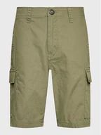 Spodenki męskie - Volcom Szorty materiałowe March A0912302 Zielony Regular Fit - miniaturka - grafika 1