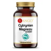 Witaminy i minerały - YANGO YANGO Cytrynian Magnezu - Bezwodny - 90 kaps. - miniaturka - grafika 1
