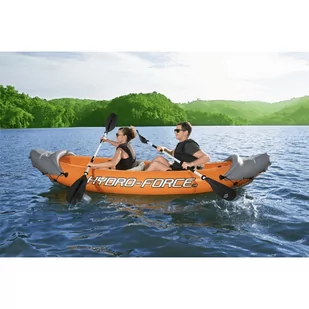 Nadmuchiwany kajak Hydro-Force Rapid x2 z akcesoriami Lumarko! - Materace dmuchane i koła do pływania - miniaturka - grafika 1