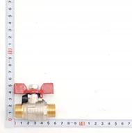 Zawory i kraniki - BALL VALVE BUTERFLY HAND 1/2MM - miniaturka - grafika 1