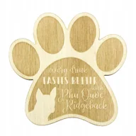 Kubki - Phu Quoc Ridgeback Podkładki pod kubek z grawerem - miniaturka - grafika 1