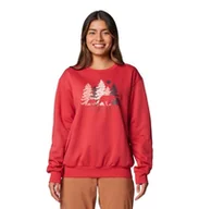 Bluzy damskie - Columbia Damska bluza Hart Mountain Crew 3 Crew (1 szt.) - miniaturka - grafika 1