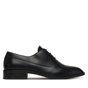 Półbuty Calvin Klein Slim Ess Oxford Lth HM0HM01929 Czarny - Półbuty męskie - miniaturka - grafika 1