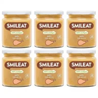 Dania dla dzieci - Smileat Słoiczek z ekologicznym kurczakiem i ryżem dla niemowląt po 6 miesiącu Zestaw 6 x 230 g Bio - miniaturka - grafika 1