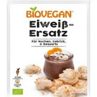 Produkty wegańskie i wegetariańskie - Biovegan Zamiennik białka jaj w proszku wegański bezglutenowy 2 x 10 g Bio - miniaturka - grafika 1